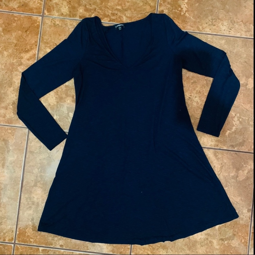 Blue dress